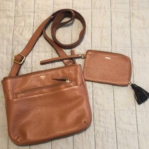 Fossil purse and wristlet set.